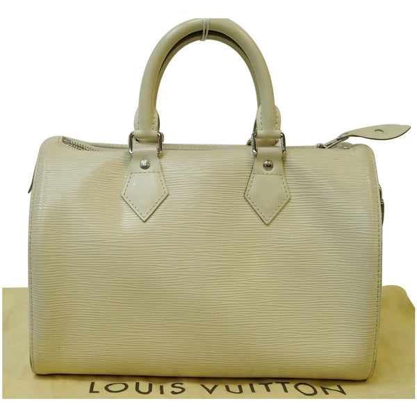 Louis Vuitton Speedy 30 Epi Leather Satchel Bag front
