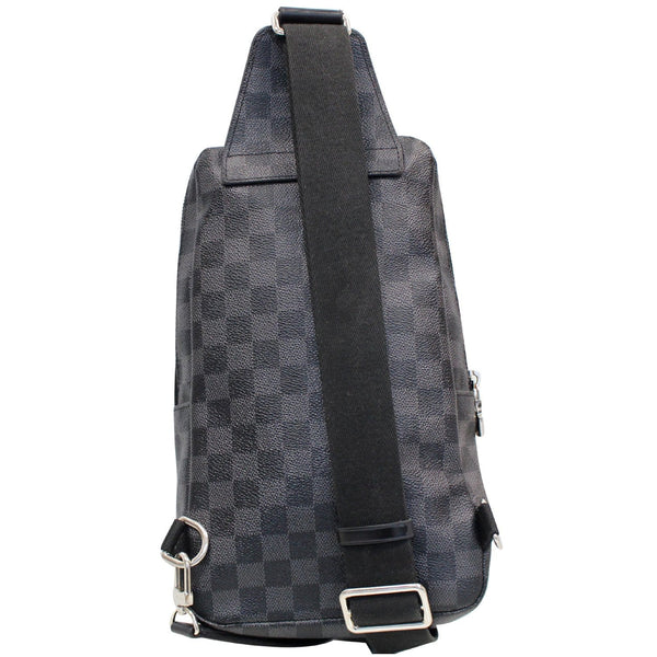 Louis Vuitton Avenue Sling Damier Graphite Crossbody back view