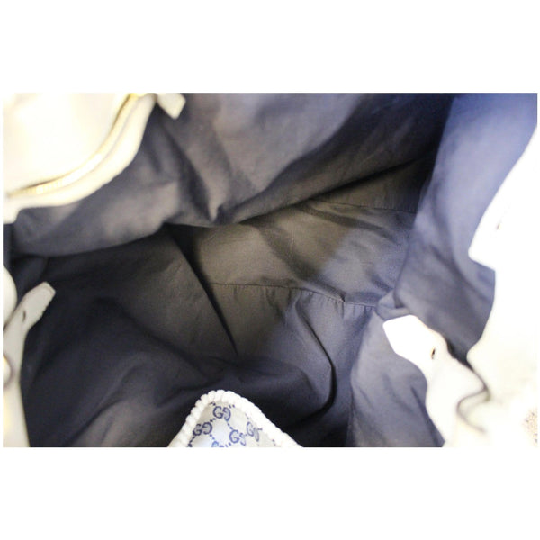 GUCCI Horsebit GG Canvas Large Hobo Bag Blue/White 114900-US