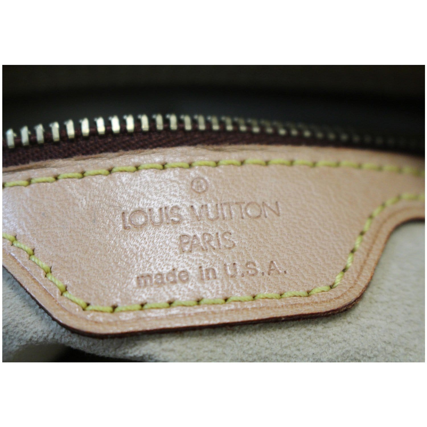 Louis Vuitton Looping Mm 223064 Brown Monogram Canvas Hobo Bag