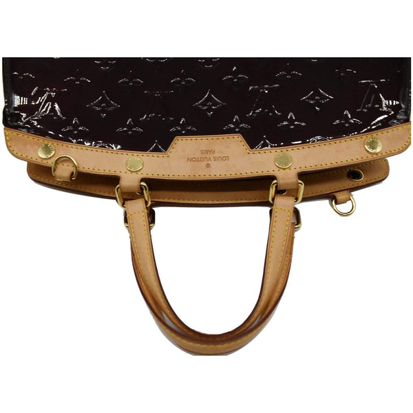Louis Vuitton Brea MM Monogram Vernis bag - leather handles