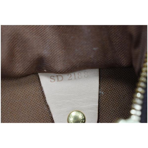 LOUIS VUITTON Speedy 30 Bandouliere Monogram Canvas Shoulder Bag Brown