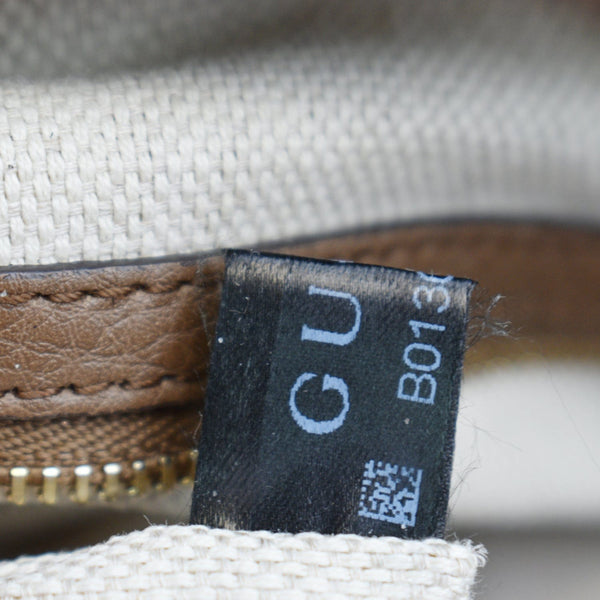 GUCCI Soho Pebbled Calfskin Leather Chain Shoulder Bag Maple Brown 308981