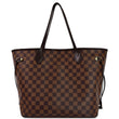 Louis Vuitton Neverfull MM Damier Ebene Tote Bag