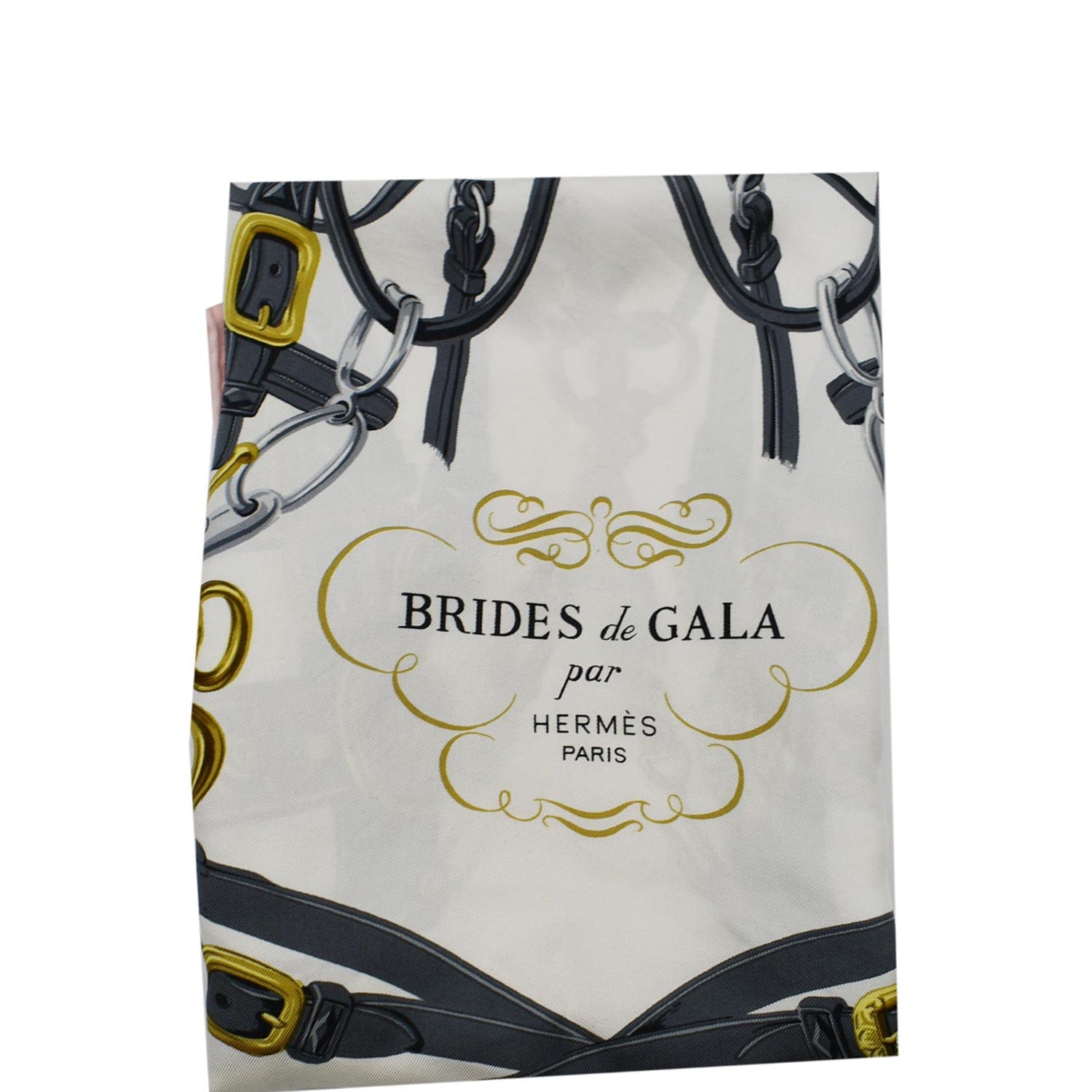 Hermes Brides De Gala Mini Silk Scarf 8
