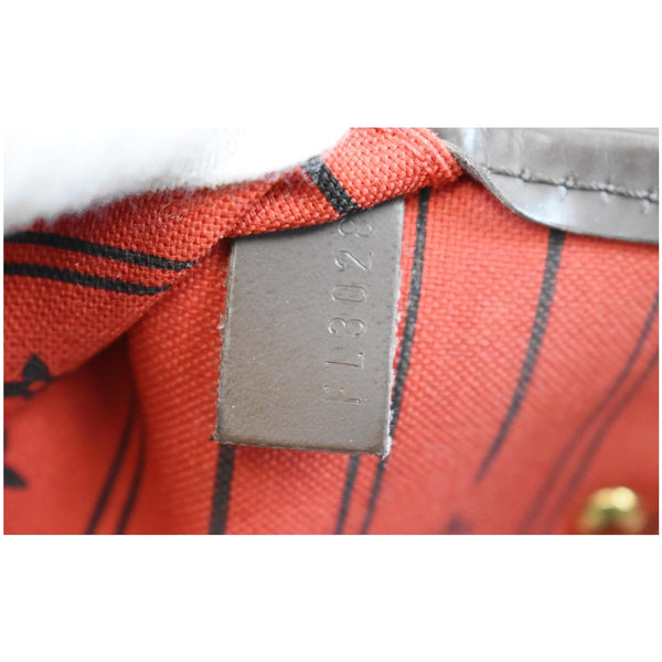 LOUIS VUITTON Neverfull GM Damier Ebene Shoulder Bag Brown