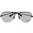 Ray-Ban RX6589 2509 59 Aviator Gaze Eyeglasses Polished Black/Demo Lens