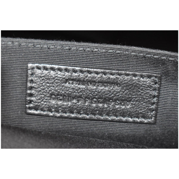 Yves Saint Laurent Lou Leather Camera Crossbody Bag - inner tag