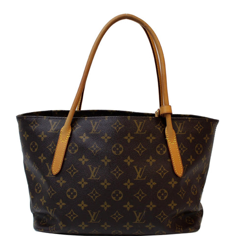 LOUIS VUITTON Raspail PM Monogram Canvas Shoulder Bag Brown