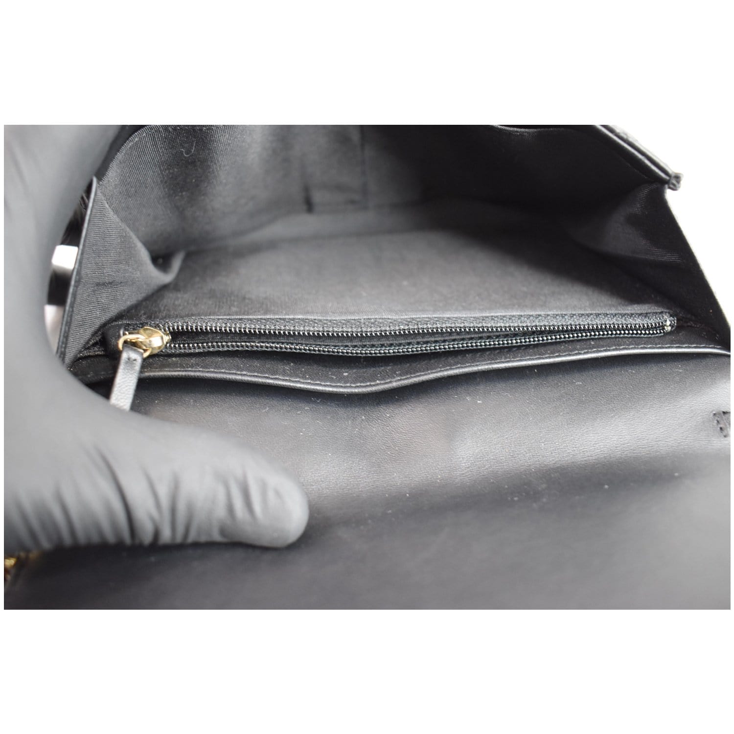 Chanel Boy Woc Lambskin Leather Wallet On Chain Bag