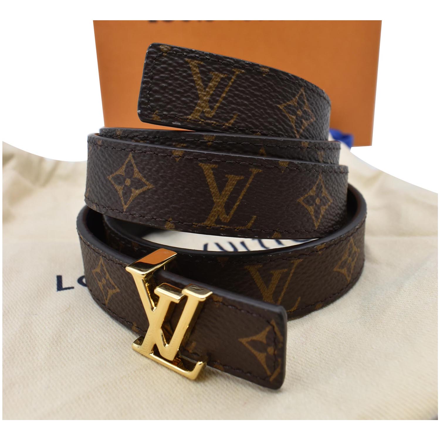 Louis Vuitton Men's Initiales Leather Belt