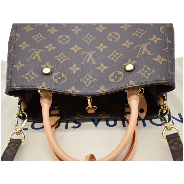 Louis Vuitton Montaigne BB Monogram Canvas Satchel Bag