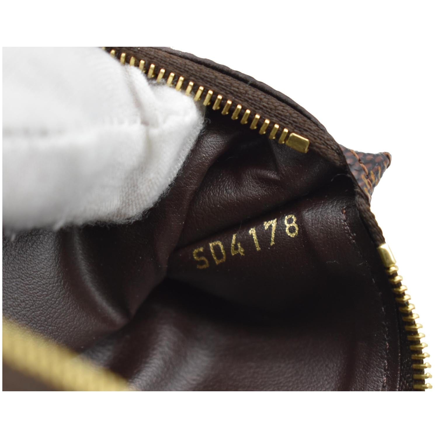 Louis Vuitton Felicie Pochette Insert Zip Coin Wallet Only Damier Ebene  Auction
