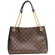 LOUIS VUITTON Surene MM Monogram Canvas Shoulder Bag Brown