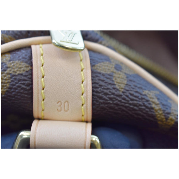 Louis Vuitton Speedy 30 Bandouliere Monogram Canvas Bag - bag size 30