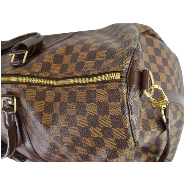 Louis Vuitton Keepall Damier Ebene Zipper Bag