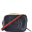 Gucci Soho Disco Small GG Leather Crossbody Bag Navy