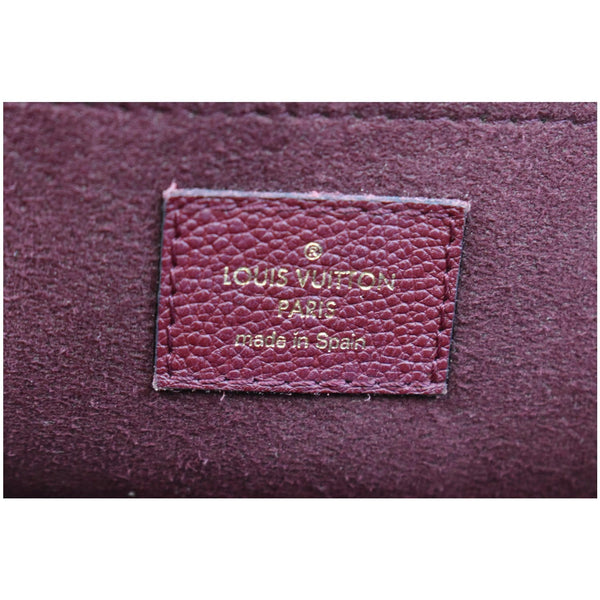 LOUIS VUITTON Saint Placide Monogram Canvas Crossbody Bag Bordeaux