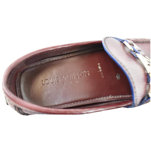 Louis Vuitton Hockenheim Moccasin Leather Loafers - lv interior