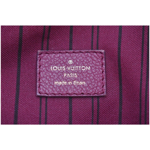 LOUIS VUITTON Artsy MM Empreinte Leather Shoulder Bag Mulberry