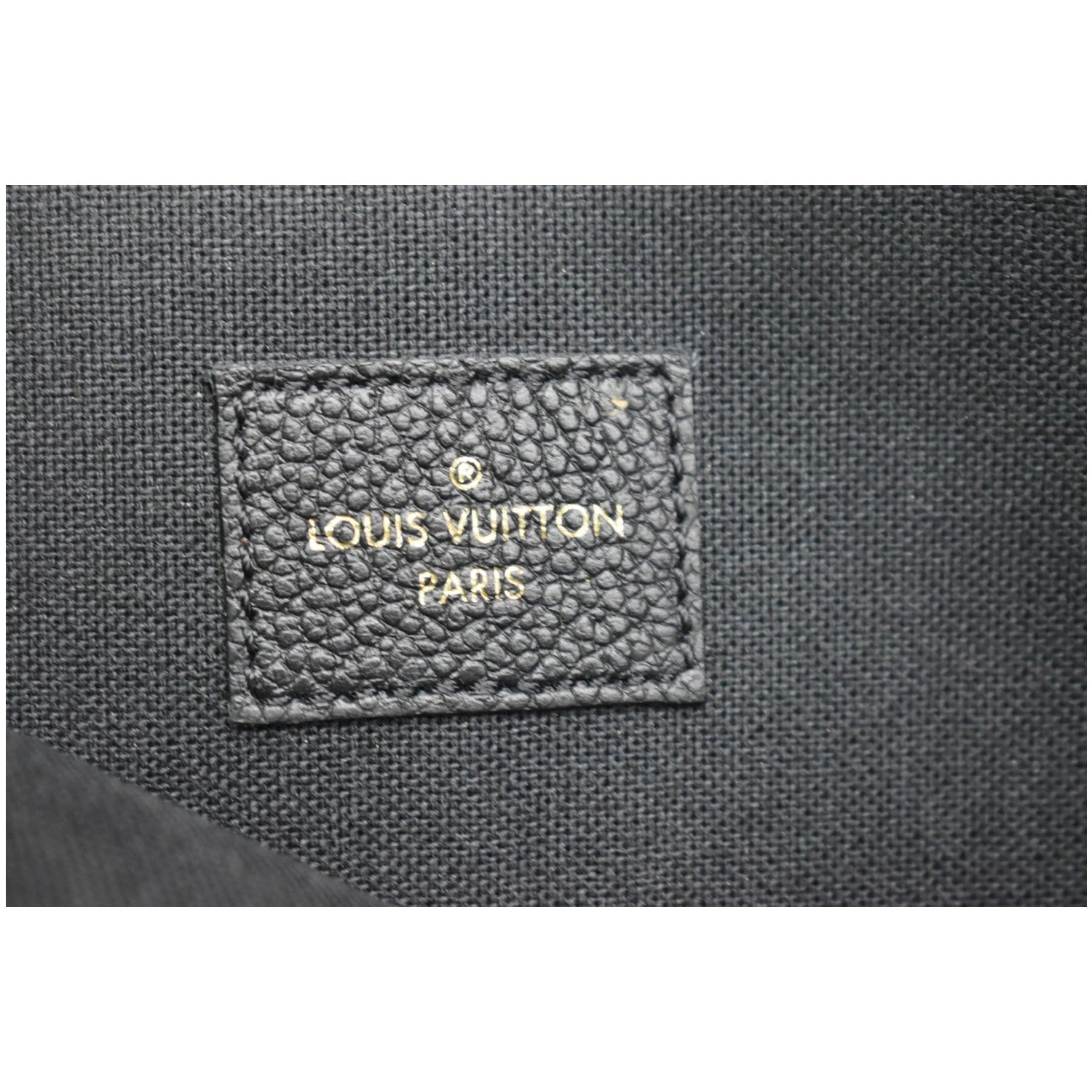 Louis Vuitton Noir Monogram Empreinte Felicie Pochette