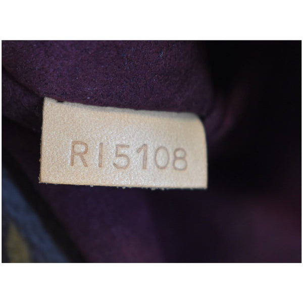 LOUIS VUITTON Montaigne MM Monogram Canvas Shoulder Bag Brown