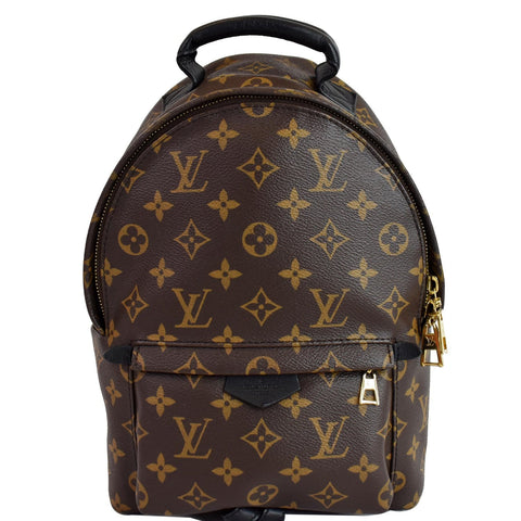 LOUIS VUITTON Palm Springs PM Monogram Canvas Backpack Brown - 20% OFF