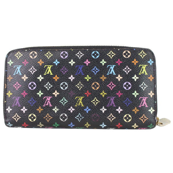 Louis Vuitton Multicolor Monogram Zippy Wallet Black for women