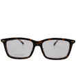 GUCCI GG0191OA 002 Havana Eyeglasses Demo Lens