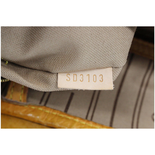 LOUIS VUITTON Delightful MM Monogram Canvas Hobo Bag Brown