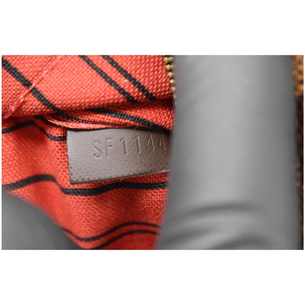 LOUIS VUITTON Pochette Wristlet Pouch Damier Ebene Neverfull MM Brown