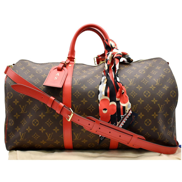 Louis Vuitton Keepall 50 Bandouliere Monogram Travel Bag