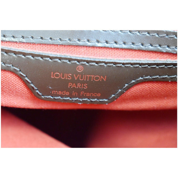 LOUIS VUITTON Soho Damier Ebene Backpack Bag Brown