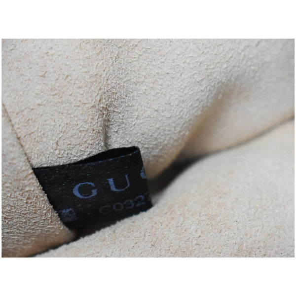 Gucci GG Marmont Matelasse Mini Crossbody Bag code tag