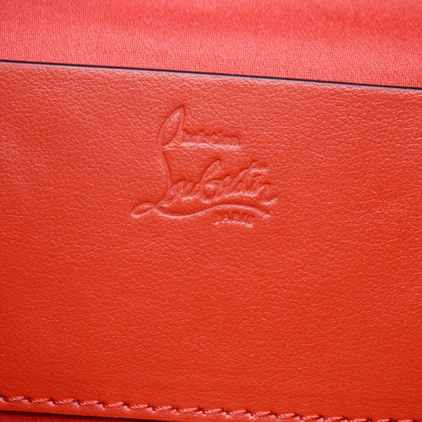 CHRISTIAN LOUBOUTIN Carasky Small Leather Hobo Bag Black