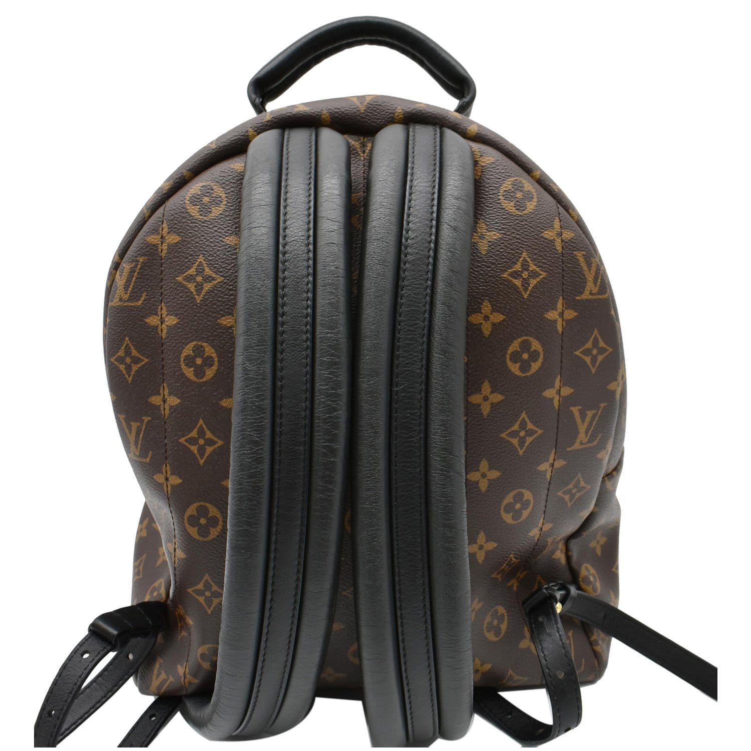 louis vuitton 1888 backpack LOUIS VUITTON Palm Springs MM Monogram Canvas Backpack Bag Brown