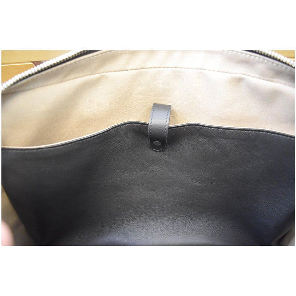 BURBERRY Ainsworth Leather Briefcase Bag Black