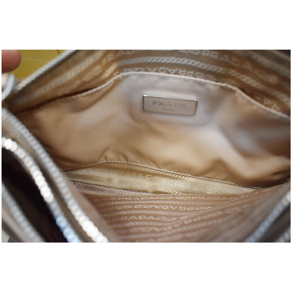 PRADA Re-Edition 2000 Nylon Shoulder Bag Tan