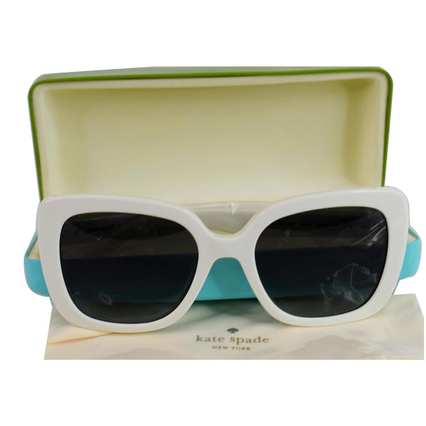 KATE SPADE KRYSTALYN/S SZJ 53 Women Sunglasses Dark Grey Gradient Lens