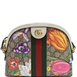 GUCCI Ophidia Flora Small Supreme Canvas Shoulder Bag Beige 499621
