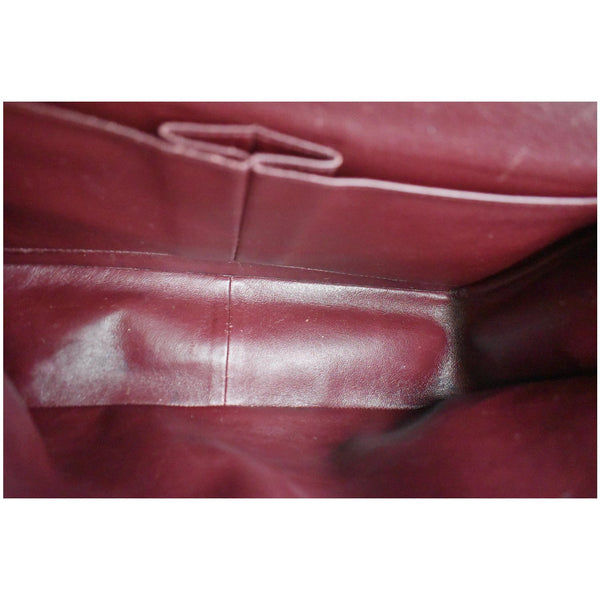 CHANEL Classic Jumbo Double Flap Caviar Leather Shoulder Bag Black