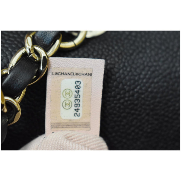 CHANEL Coco Cuba Quilted Grained Calfskin Leather Top Handle Bag Black