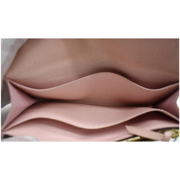 Louis Vuitton Caissa Damier Ebene Wallet inner preview