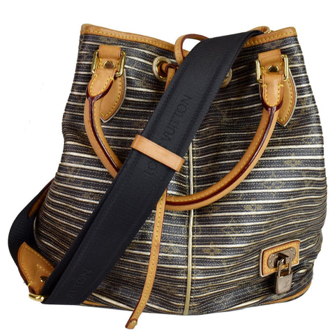 LOUIS VUITTON Eden Neo Coated Canvas Shoulder Bag Gold