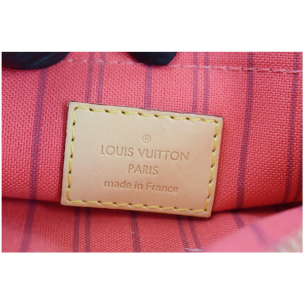 LOUIS VUITTON Pochette Wristlet Pouch Monogram Canvas Neverfull MM Brown