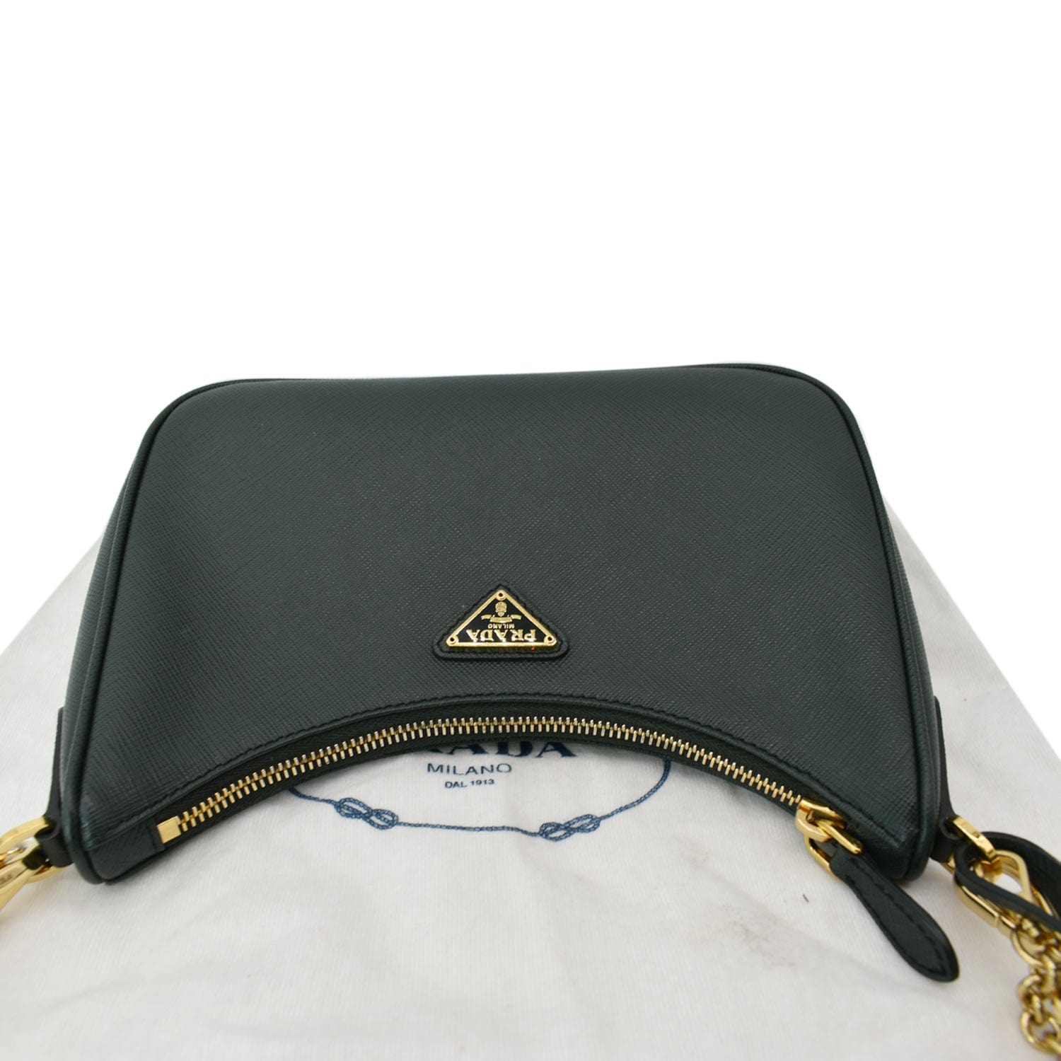 Prada Re-Edition 2005 Shoulder Bag Saffiano Leather Small Neutral 2183901