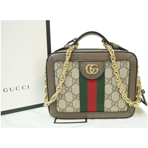 Gucci Ophidia GG Mini Supreme Shoulder Bag - frontside preview