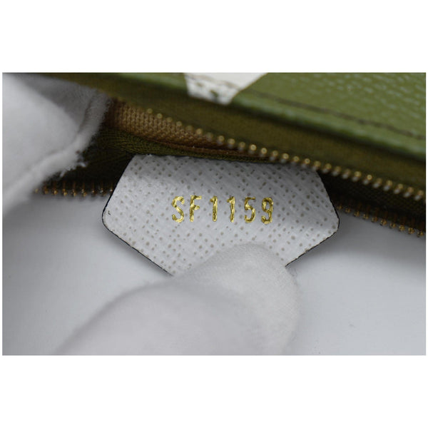 LOUIS VUITTON Micro Pochette Monogram Giant Canvas Accessories Pouch Khaki Green