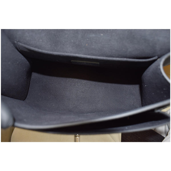 Louis Vuitton MyLockme BB Leather Crossbody Bag - black indide view