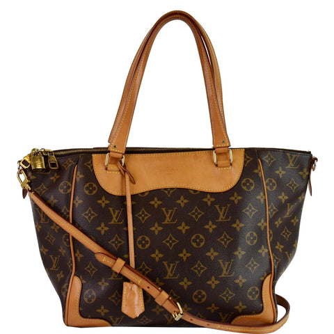 LOUIS VUITTON Estrela NM Monogram Canvas Shoulder Bag Brown